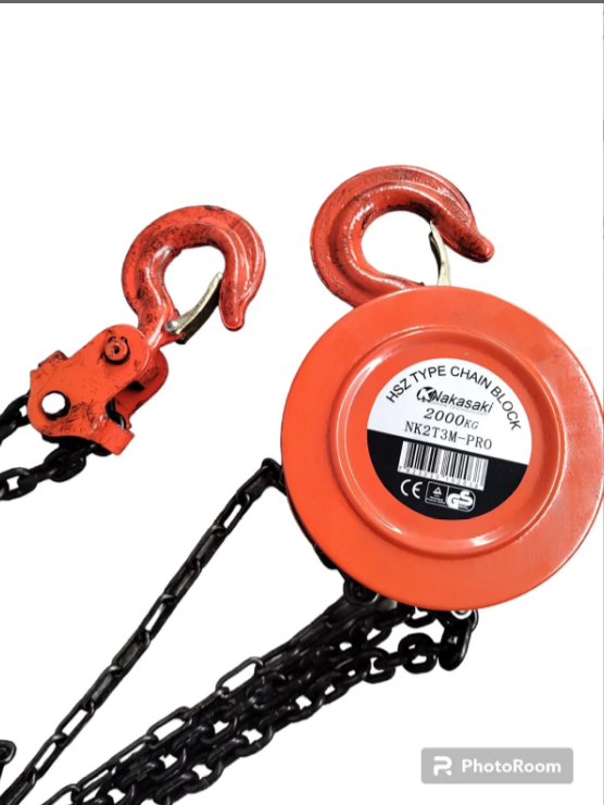 TALHA MANUAL 2 TONELADAS 3 METROS NK2T3M-PRO