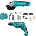KIT 2 EM 1 FURADEIRA + ESMERILHADEIRA 900W 220V NK-DAS1202B-PRO
