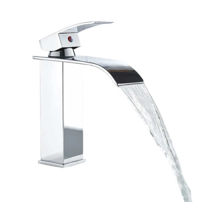 TORNEIRA DE METAL CASCATA BICA BAIXA TN111