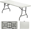 MESA DOBRÁVEL 180CM BRANCA NK-18074