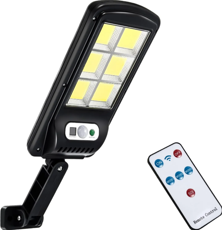 REFLETOR LUMINARIA LED TIPO SPOT RECARREGAVEL ENERGIA SOLAR KZ-601