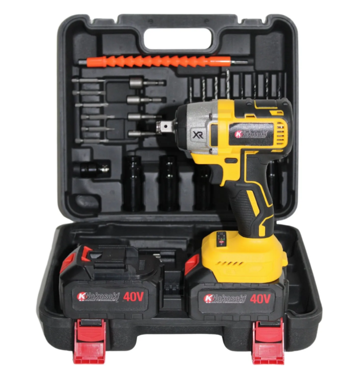 CHAVE DE IMPACTO E FURADEIRA A BATERIA 40V NKCS28