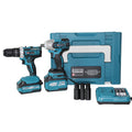 KIT 2 EM 1 A BATERIA 60V AZUL PARAFUSADEIRA E DESPARAFUSADEIRA MK25501